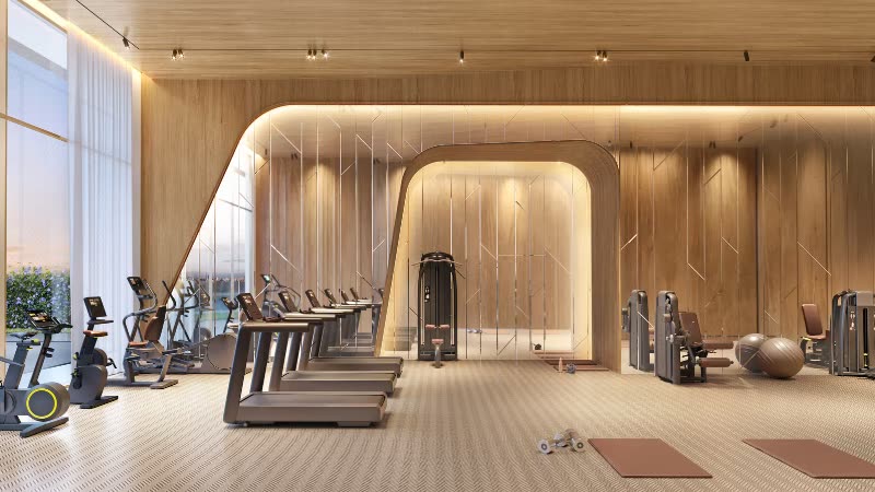 Academia completa do Epic Jardim Europa, com aparelhos de musculação e área funcional