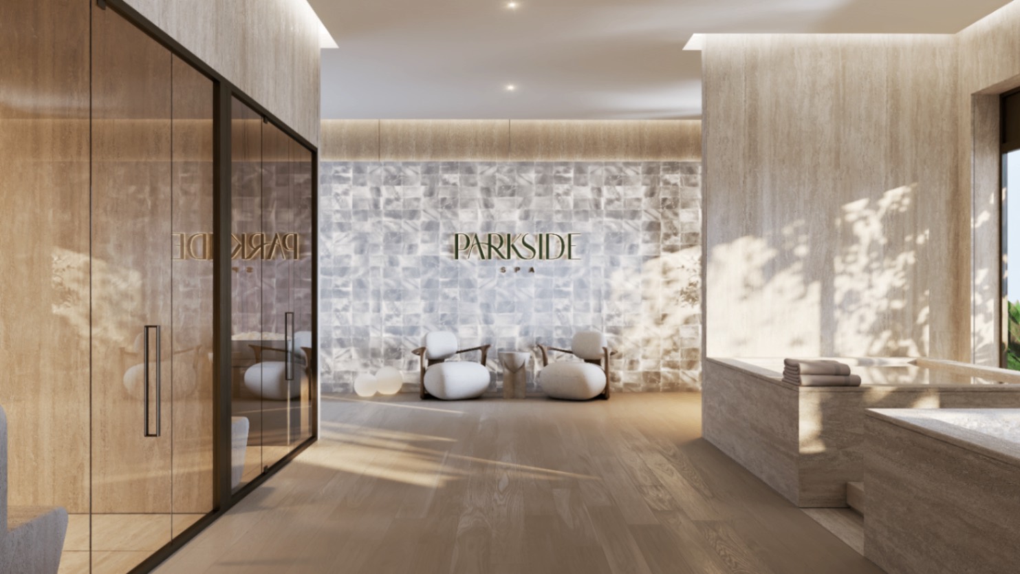 Spa Parkside: sauna, banho a vapor e banheiras de contraste do condomínio Miami na Brickell