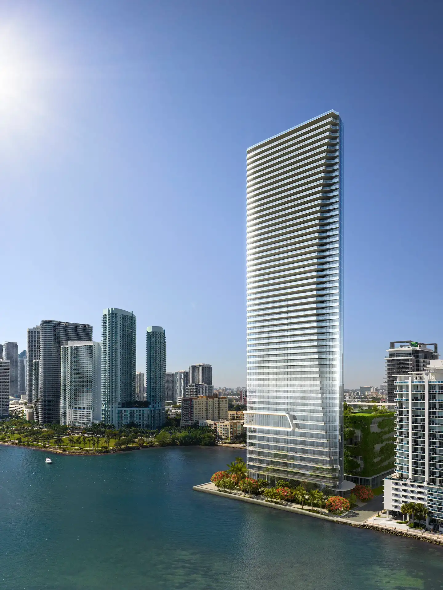EDITION Residences Miami Edgewater planned bayfront tower in Edgewater, Miami
