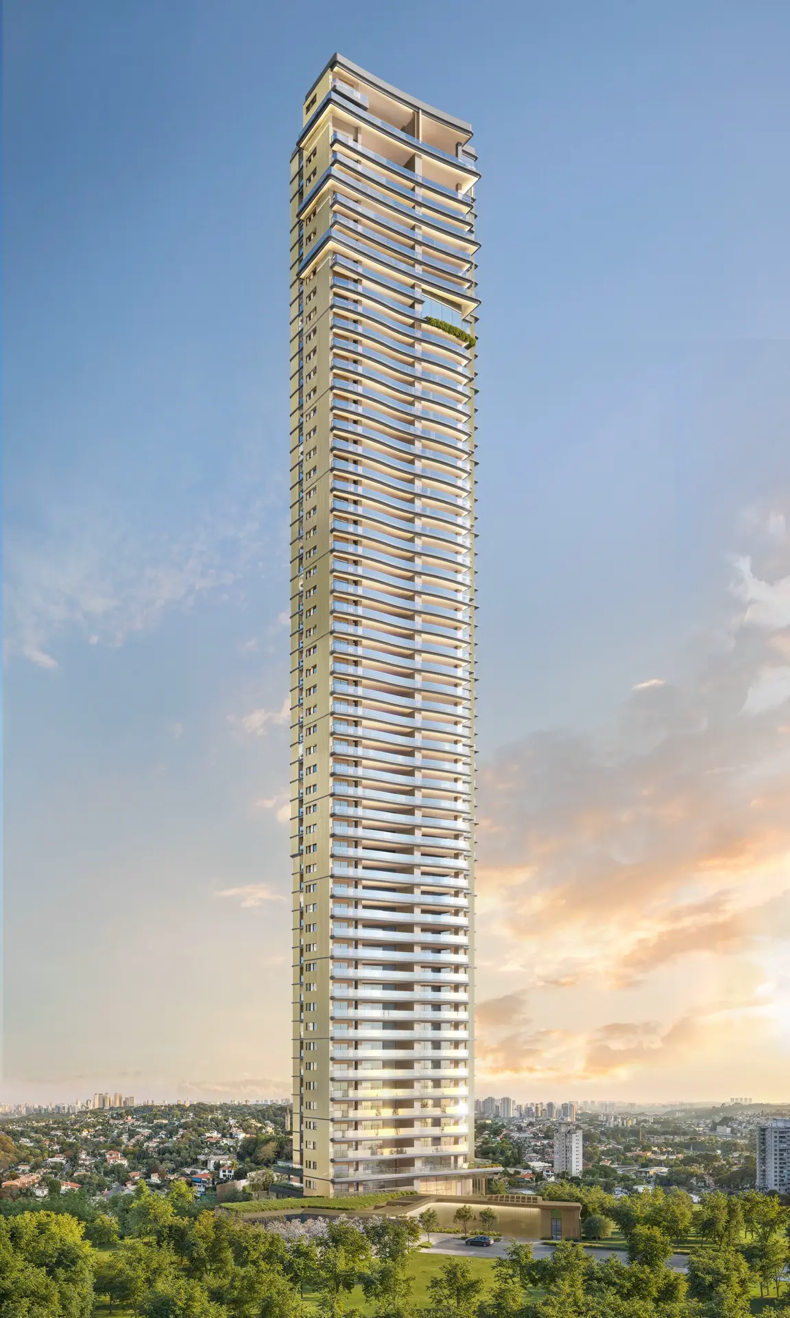 Torre do Vista Cyrela Furnished by Armani/Casa no Jardim Guedala, São Paulo