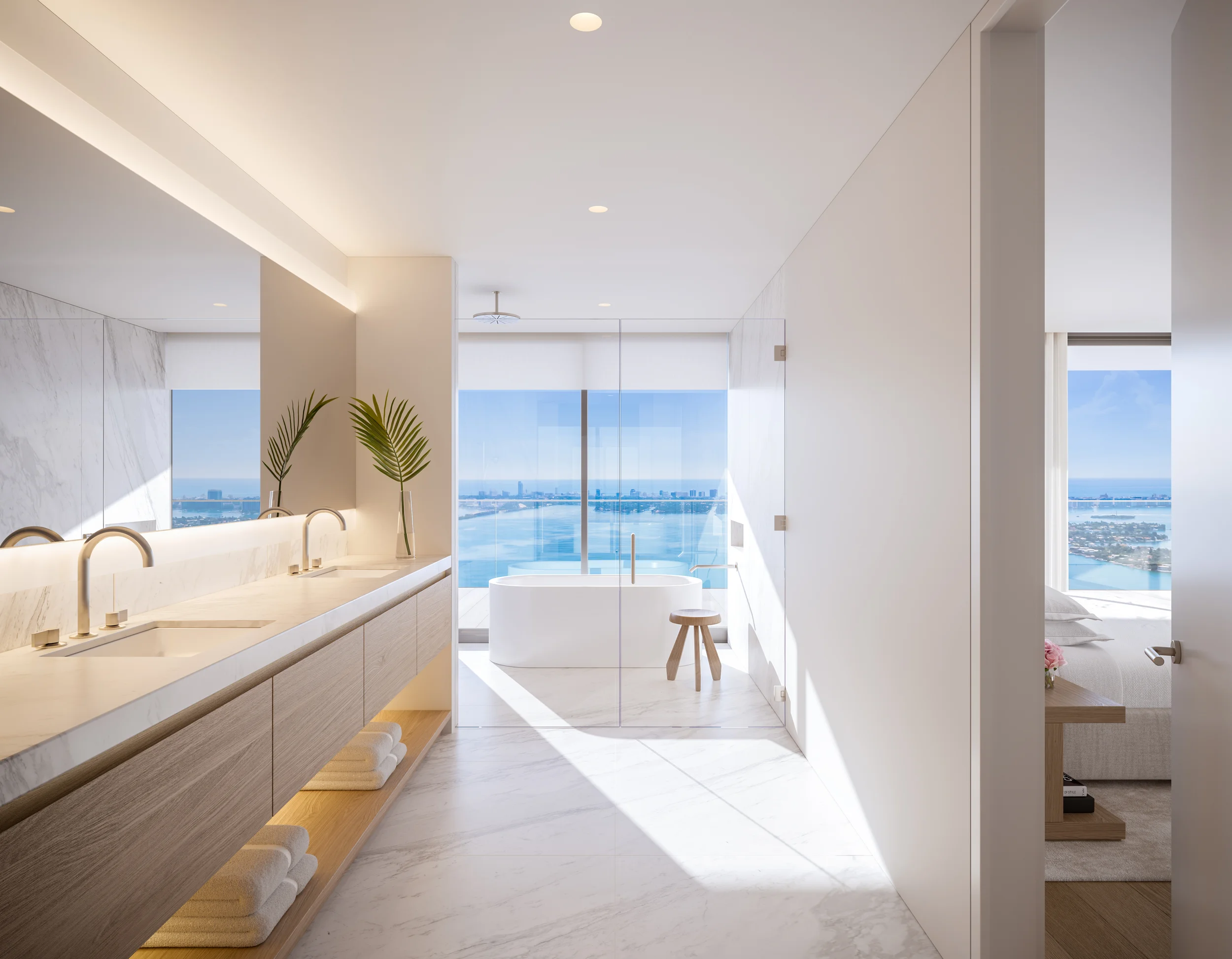 Bathroom at EDITION Residences Miami Edgewater